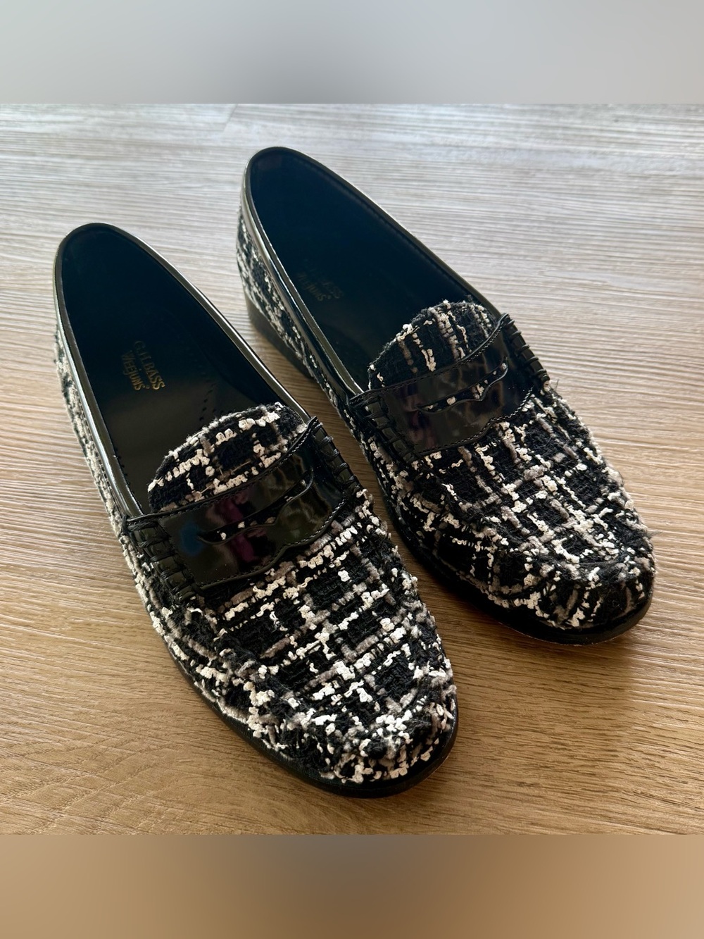 tweed Weejuns
